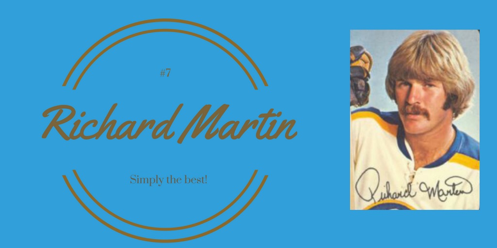 True Sabres hero: Richard Martin #7 Natural goal scorer great line