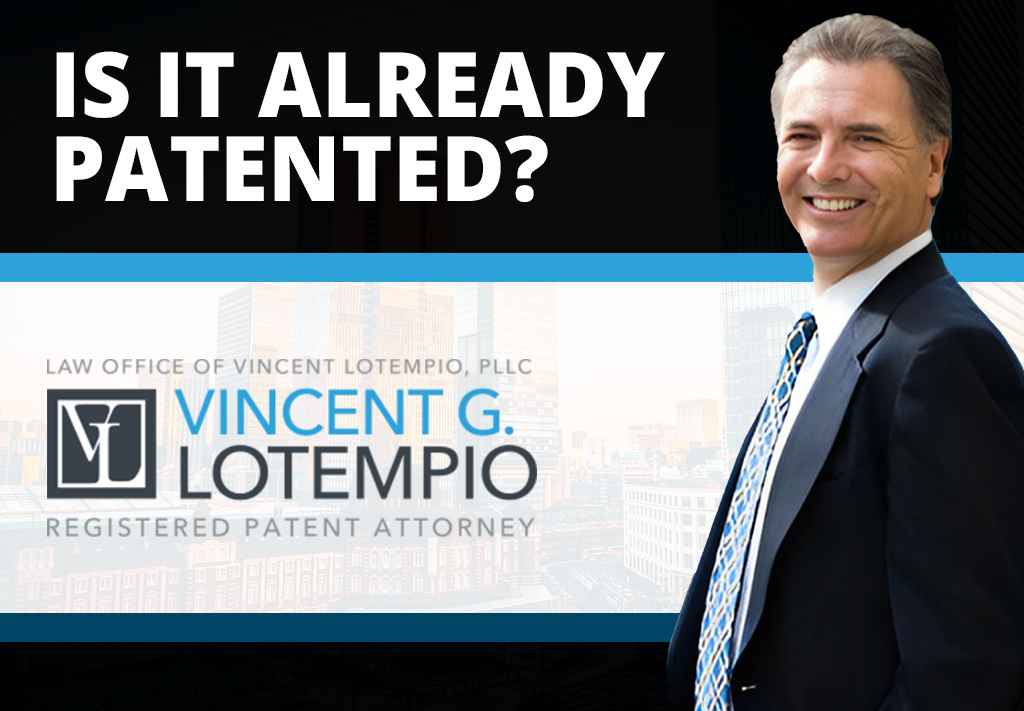 Is It Already Patented?